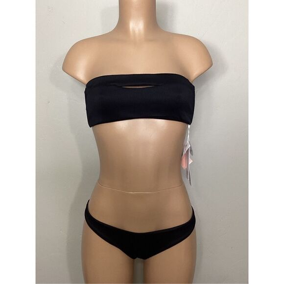 New. PQ black pearl teeny bikini. Medium. Retails $149 - Picture 2 of 14